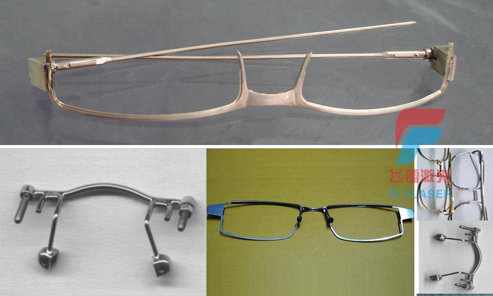 眼镜架激光焊接示意图